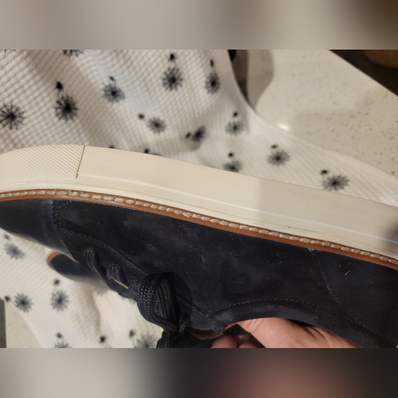 Caslon Nordstrom Women Black Suede Leather Toe Sneakers Tennis Shoes - Size 8.5 - Picture 6 of 9